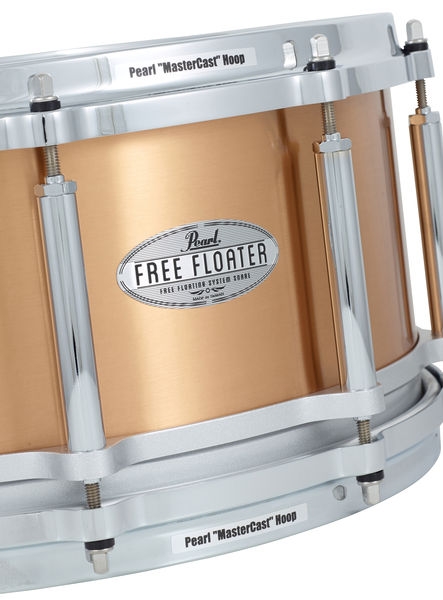 Pearl Free Floating Snare Replacement Shell 6.5 Phosphor Bronze