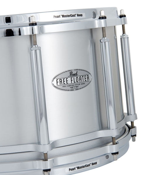 Pearl Seamless Aluminum Free Floater Snare - 14 x 8 - Just Drums