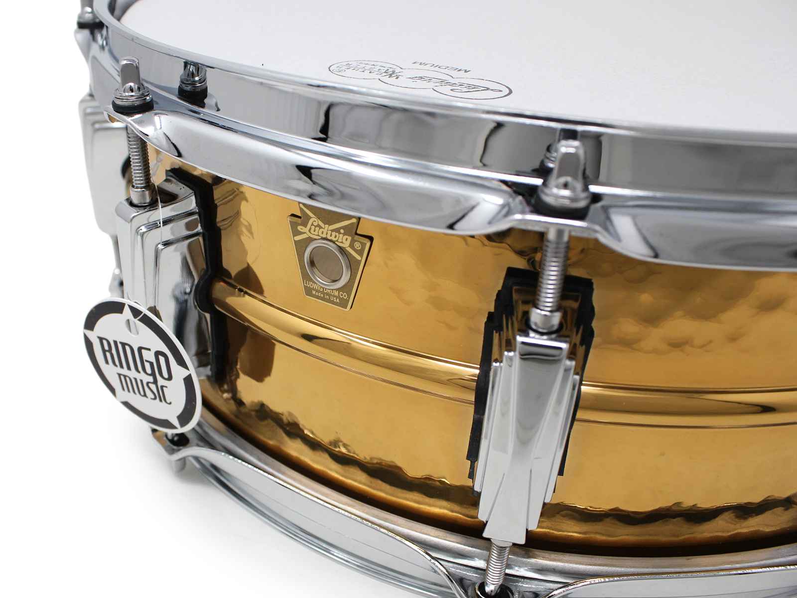 Ludwig Supraphonic Hammered Bronze 14x5 LB550K