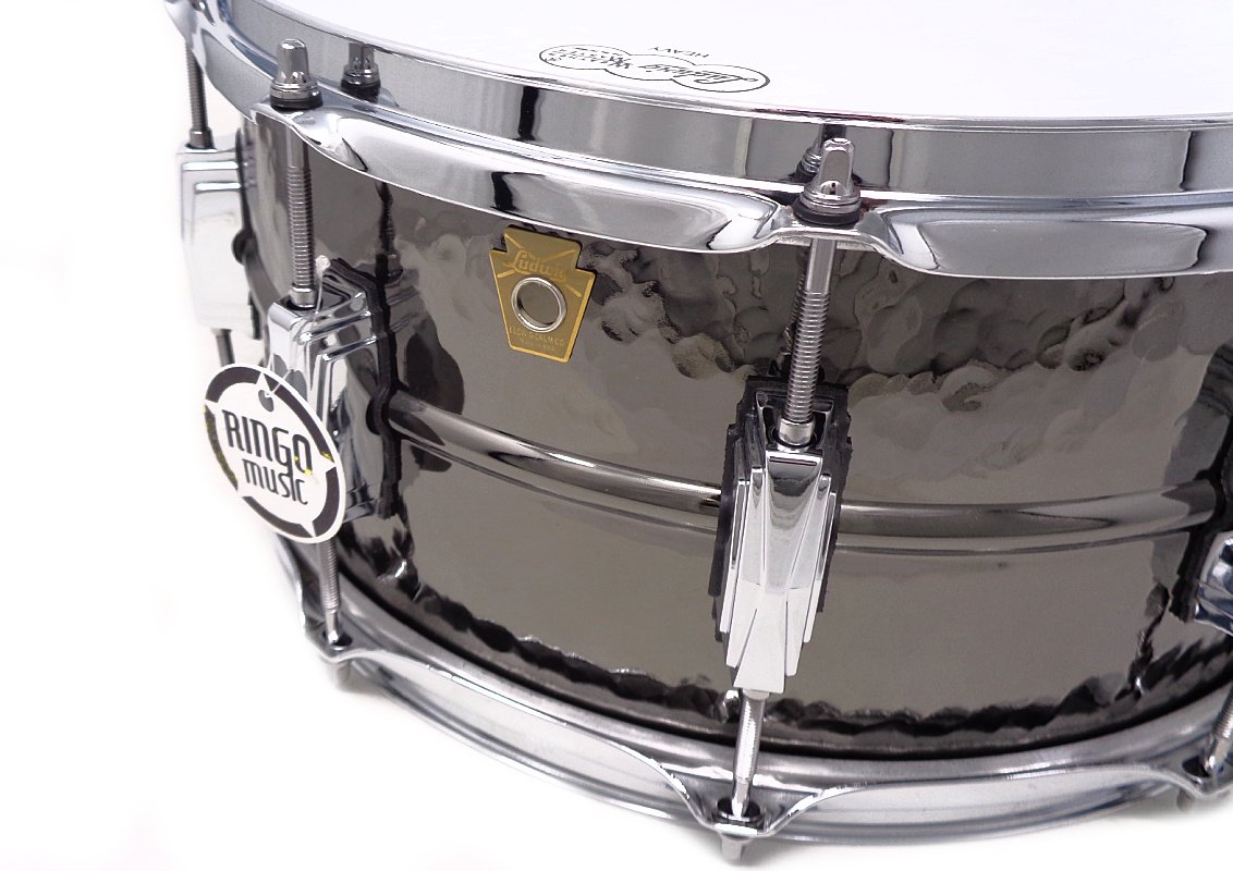 Ludwig Black Beauty Brass Nickel 14x6.5