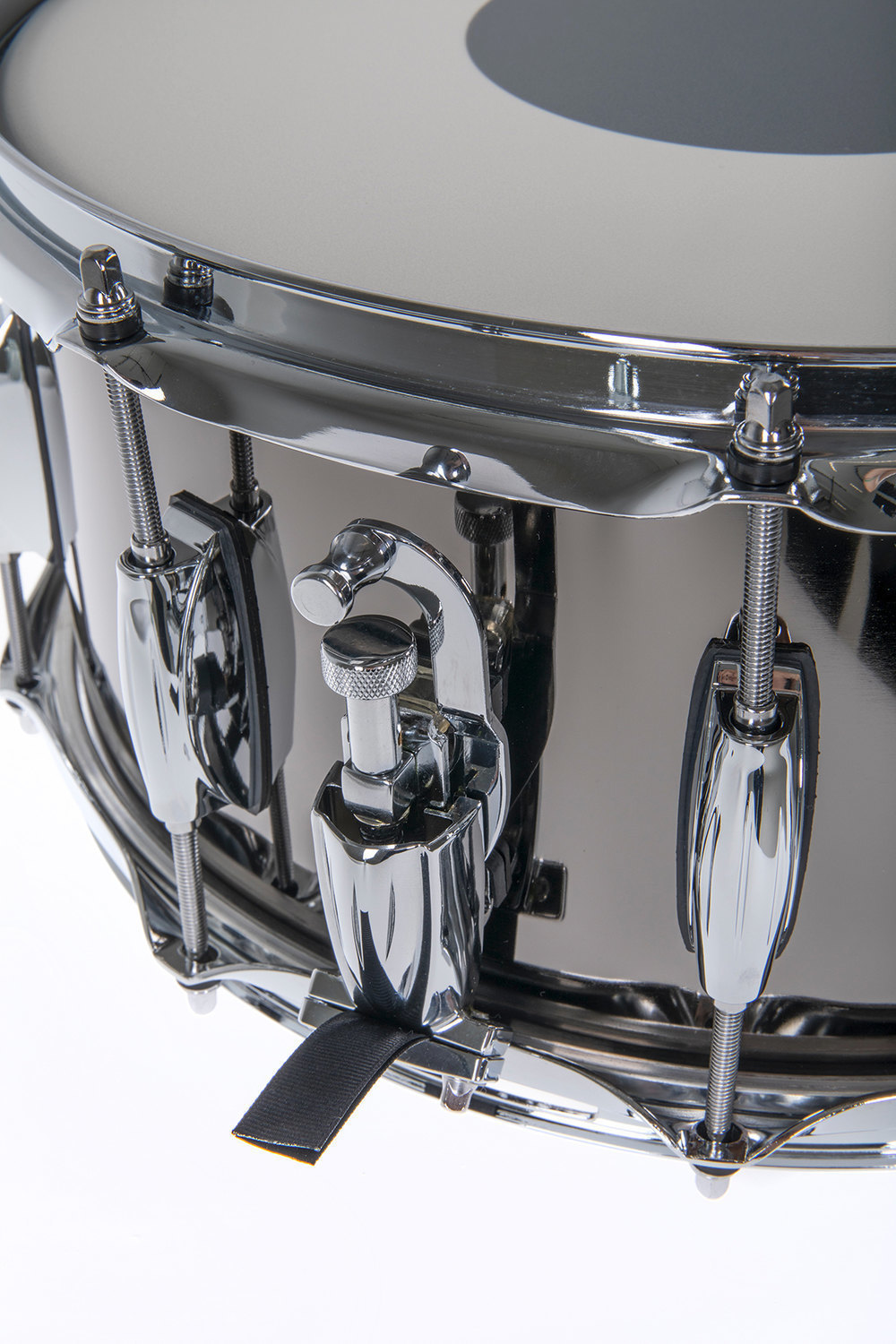 Gretsch black nickel over deals steel snare drum