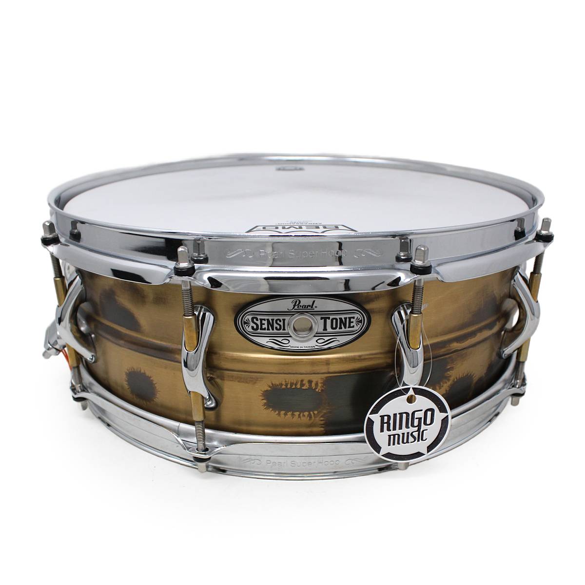 Pearl Sensitone Premium Beaded Brass Snare 14x5