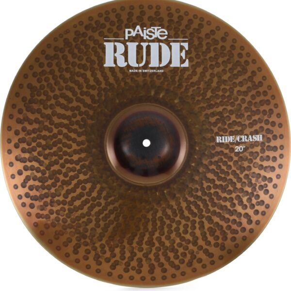 Paiste Rude Ride Crash 20